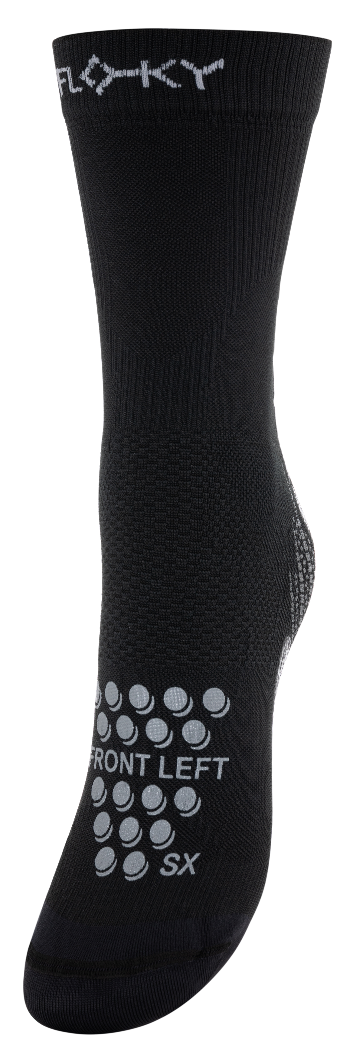 Floky S-MASH 3D biomechanical grip socks for padel and tennis